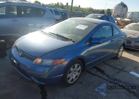 2007 Honda Civic Lx from USA, damaged, VIN 2HGFG12657H520425